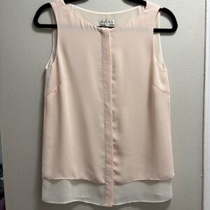 Reiss Women's Blush Pink Sleeveless Blouse